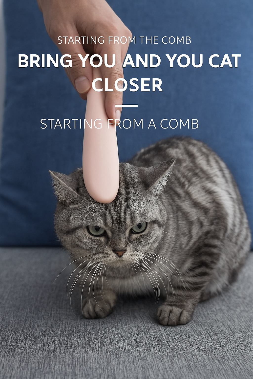 🐱 Cat Groomer – Cat Tongue Inspired Pet Comb