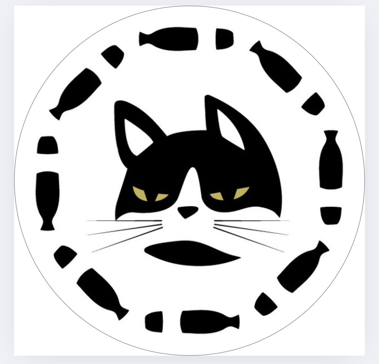 It’s Sake Time - Logo Sticker